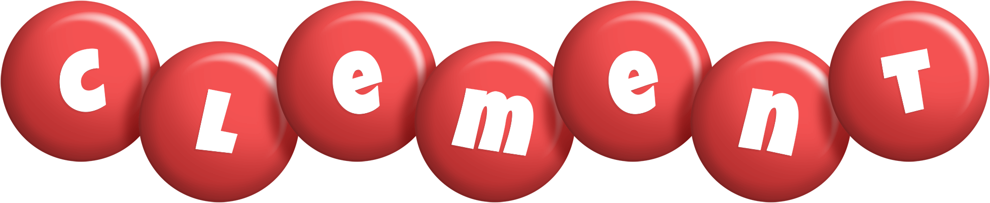 Clement candy-red logo