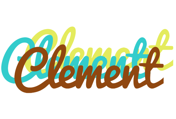 Clement cupcake logo
