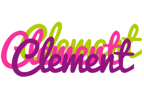 Clement flowers logo