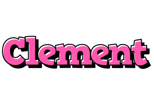 Clement girlish logo