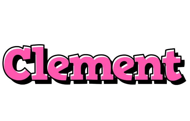 Clement girlish logo