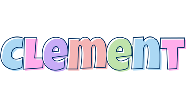 Clement pastel logo