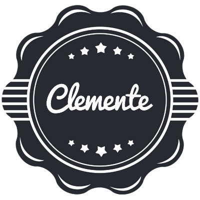 Clemente badge logo