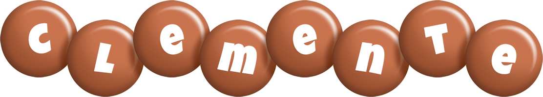 Clemente candy-brown logo