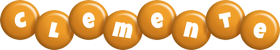 Clemente candy-orange logo