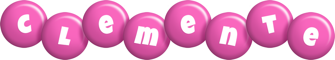Clemente candy-pink logo