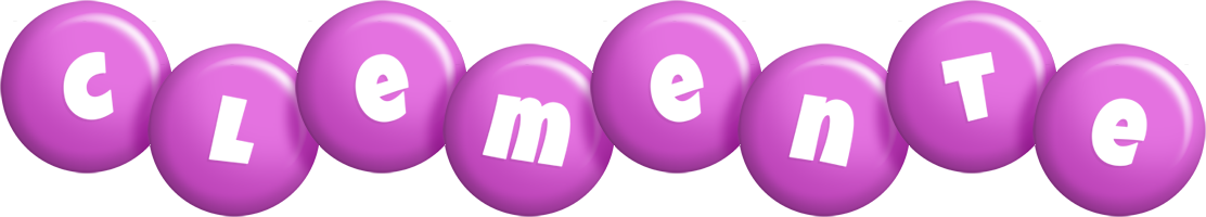 Clemente candy-purple logo