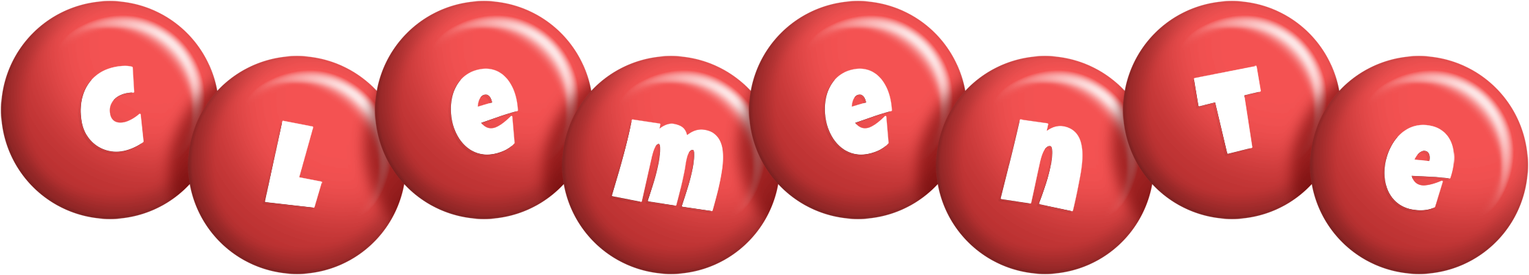 Clemente candy-red logo