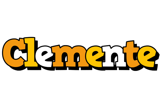Clemente cartoon logo