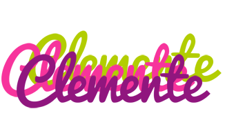 Clemente flowers logo
