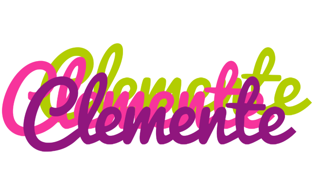 Clemente flowers logo