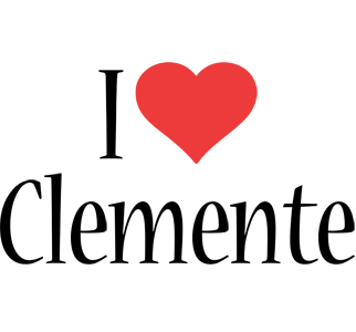 Clemente i-love logo