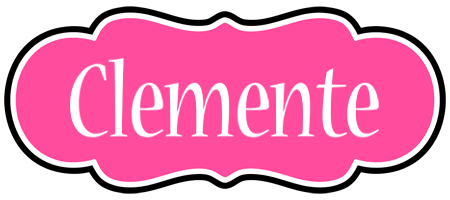Clemente invitation logo