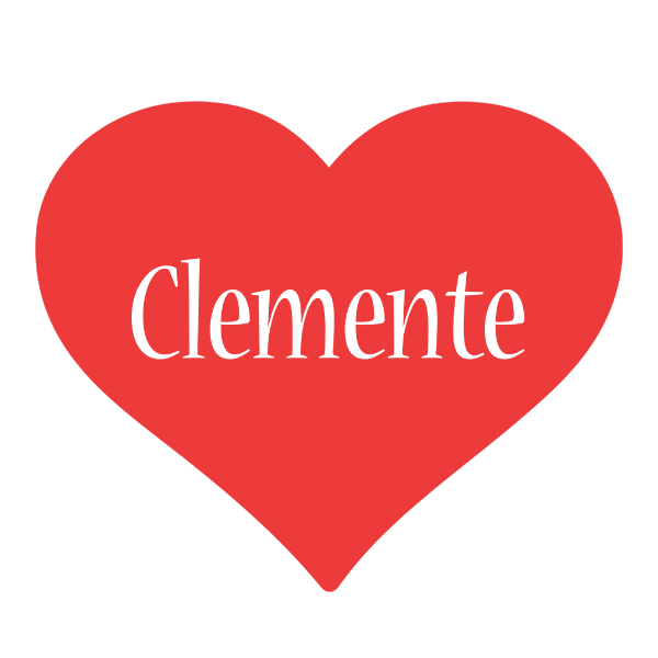 Clemente love logo