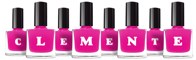 Clemente nails logo