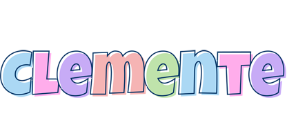 Clemente pastel logo