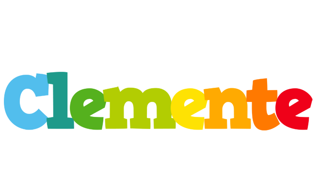 Clemente rainbows logo