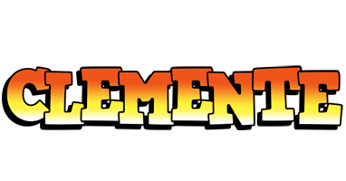 Clemente sunset logo