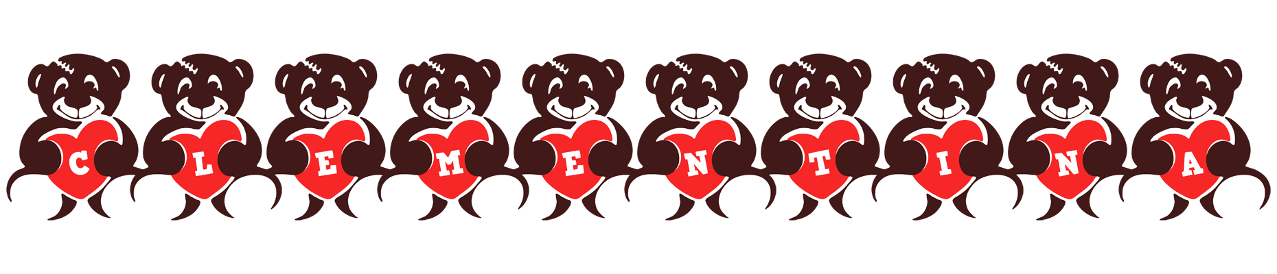 Clementina bear logo