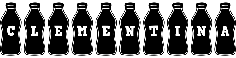 Clementina bottle logo