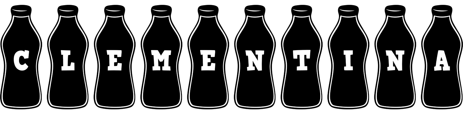 Clementina bottle logo