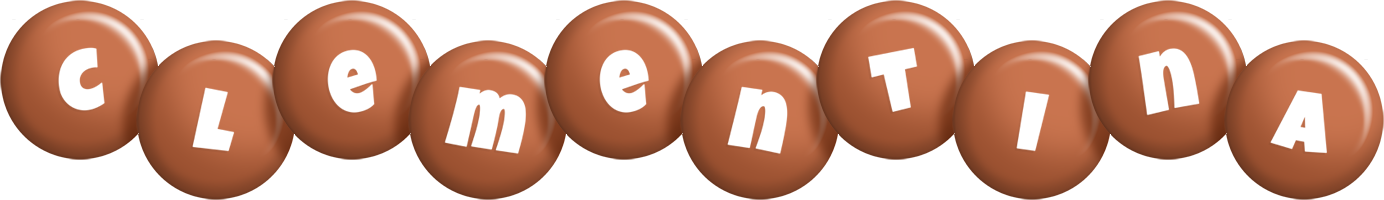 Clementina candy-brown logo