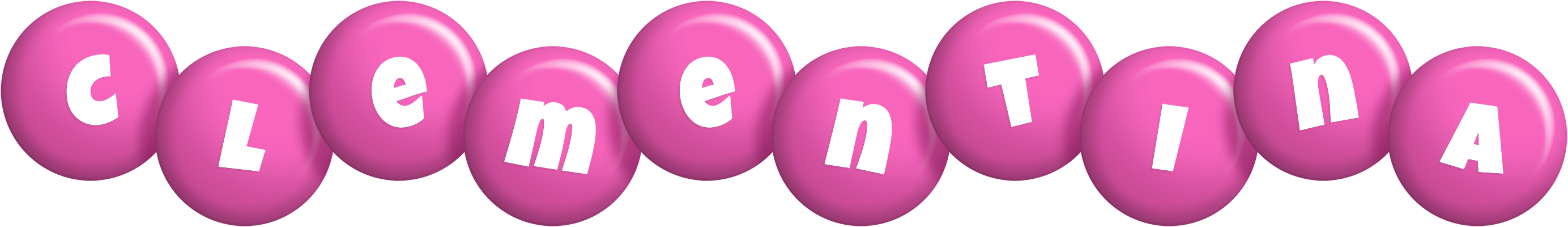 Clementina candy-pink logo