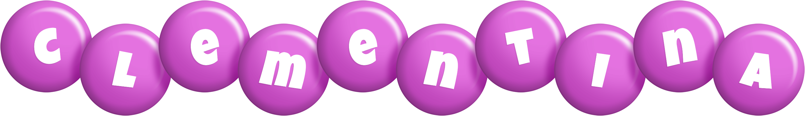 Clementina candy-purple logo