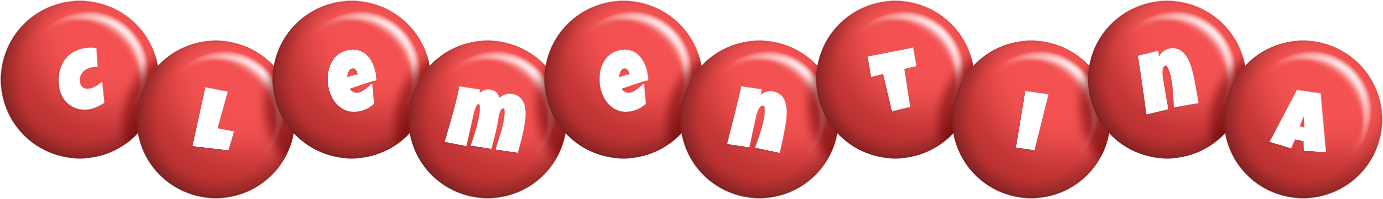 Clementina candy-red logo