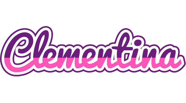 Clementina cheerful logo