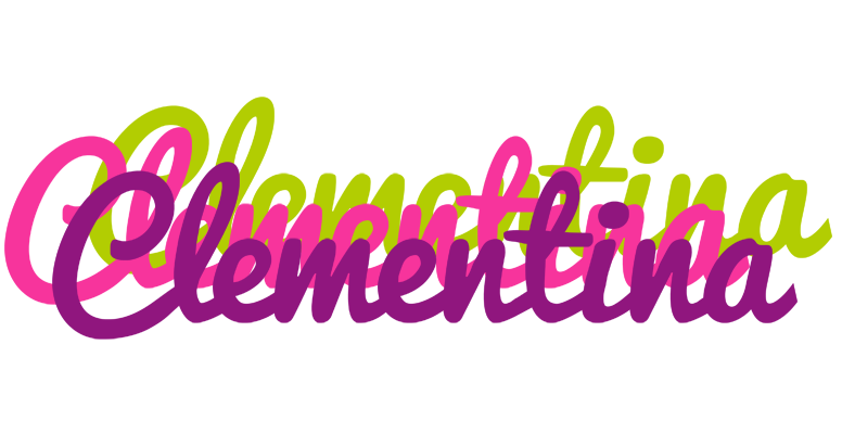Clementina flowers logo