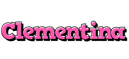 Clementina girlish logo