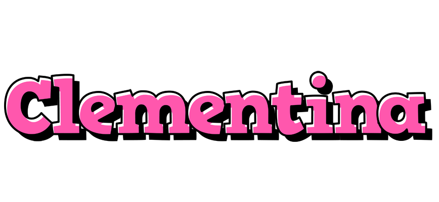 Clementina girlish logo