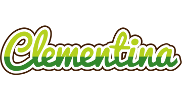 Clementina golfing logo