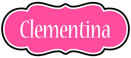 Clementina invitation logo