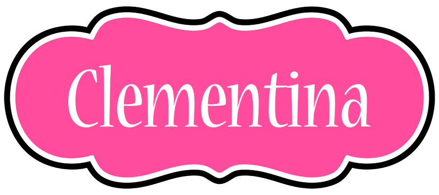 Clementina invitation logo
