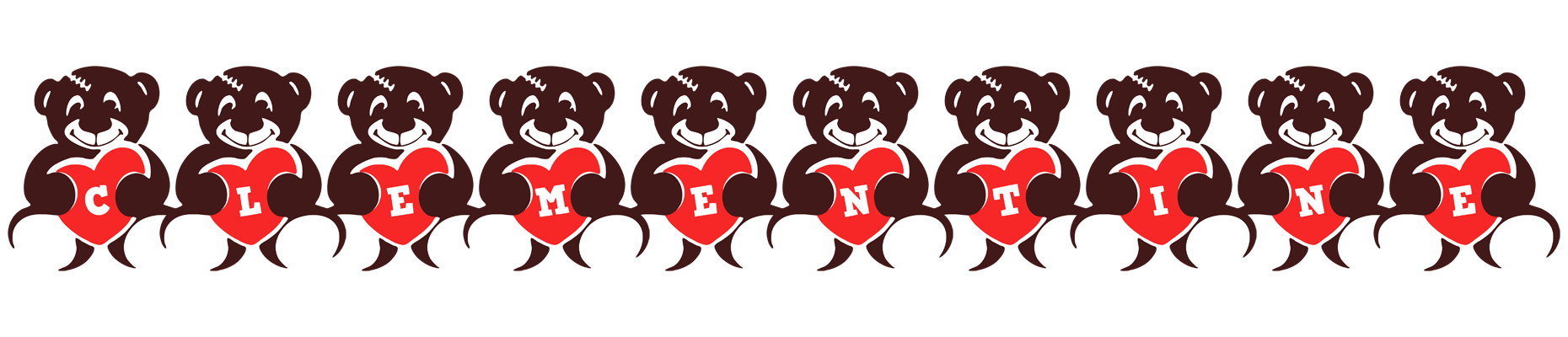Clementine bear logo