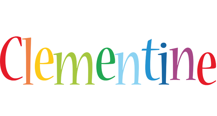 Clementine birthday logo