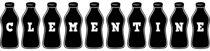 Clementine bottle logo