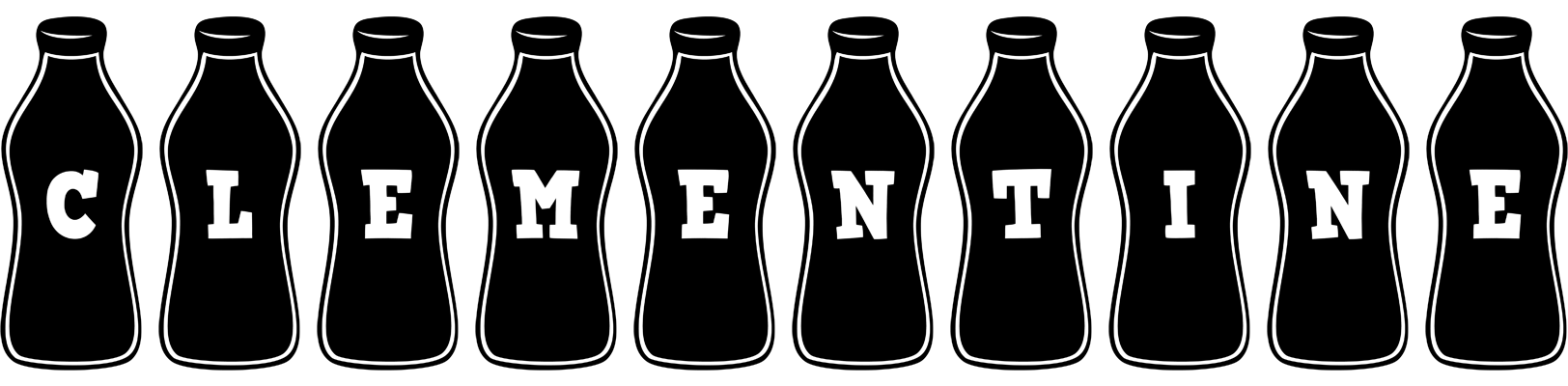 Clementine bottle logo