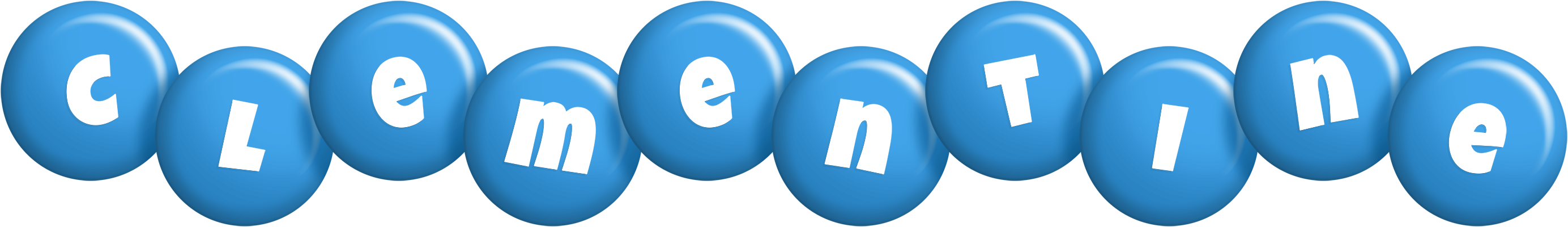 Clementine candy-blue logo