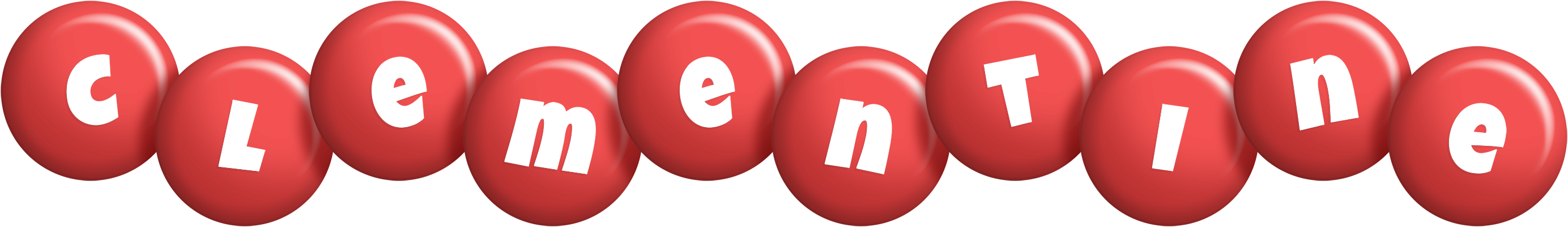 Clementine candy-red logo