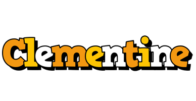 Clementine cartoon logo