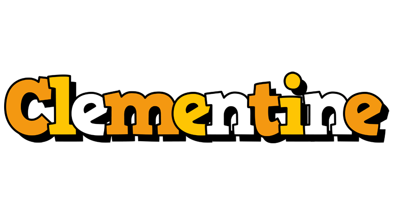 Clementine cartoon logo