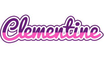 Clementine cheerful logo