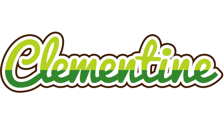 Clementine golfing logo
