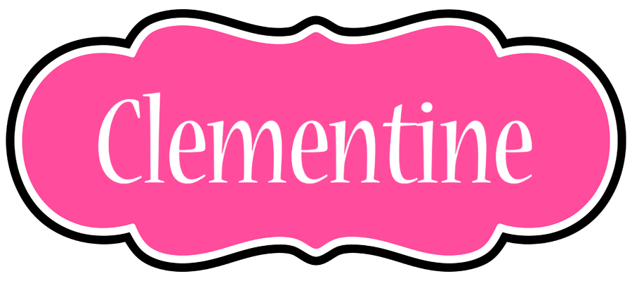 Clementine invitation logo