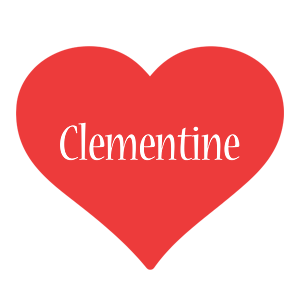 Clementine love logo