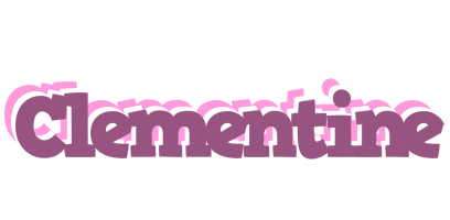 Clementine relaxing logo