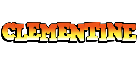 Clementine sunset logo